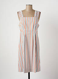 Robe mi-longue sans manche sans manche gris COP COPINE femme