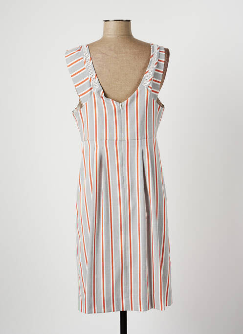 Robe mi-longue sans manche sans manche gris COP COPINE femme