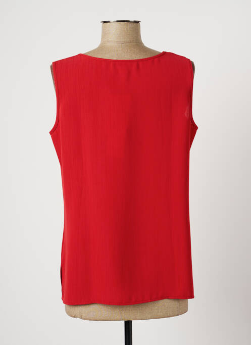 Blouse rouge BRIGITTE SAGET pour femme