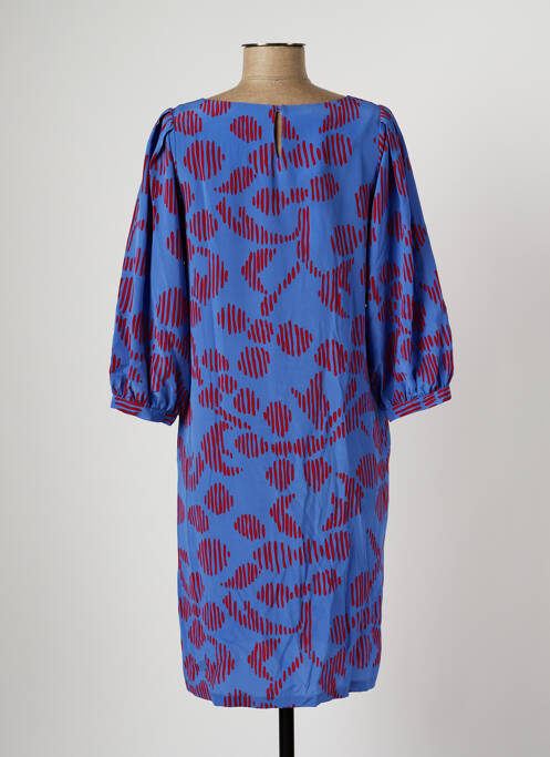 Robe mi-longue bleu ROSSO 35 pour femme