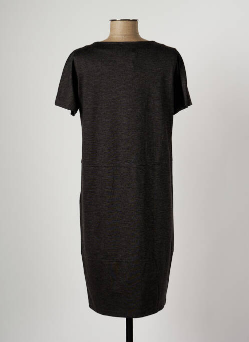 Robe mi-longue gris ROSSO 35 pour femme