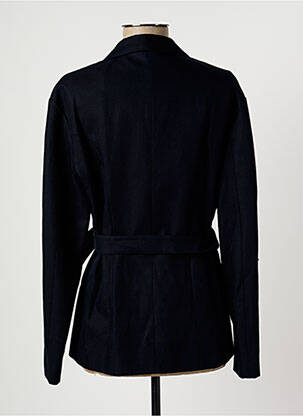 Veste casual col tailleur bleu HARMONY femme