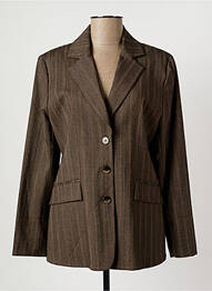Blazer poches marron CLAUDE BAUER femme