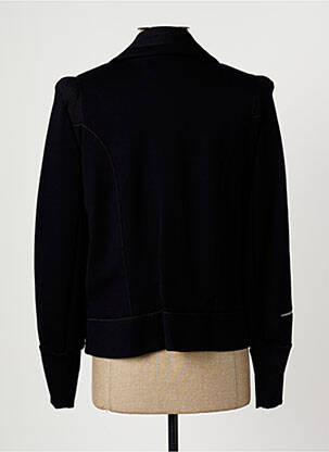 Veste casual poches bleu CHRISTINE LAURE femme