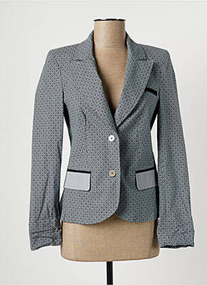 Blazer poches bleu HELENA SOREL femme