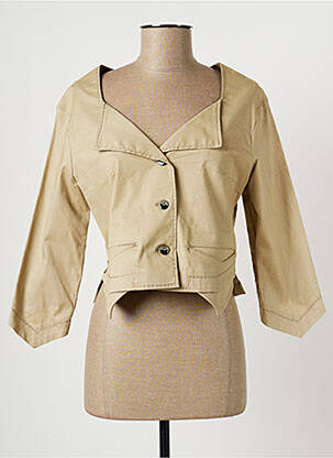 Veste casual poches beige LO! LES FILLES femme