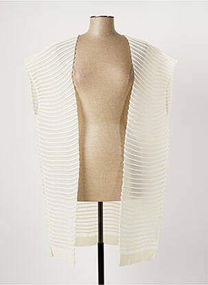 Veste casual coupe droite beige LIVIANA CONTI femme