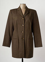 Blazer poches marron CHRISTINE LAURE femme