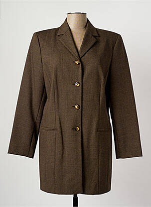 Blazer poches marron CHRISTINE LAURE femme