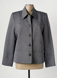 Veste casual coupe droite gris CHRISTINE LAURE femme