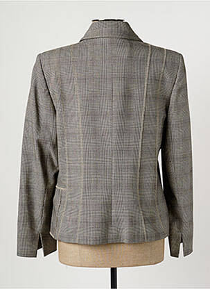 Veste casual epaulette gris CHRISTINE LAURE femme