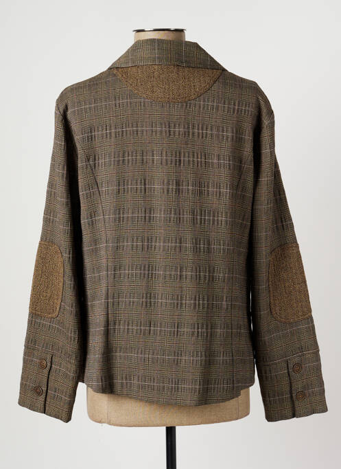 Veste casual beige BRIGITTE SAGET pour femme