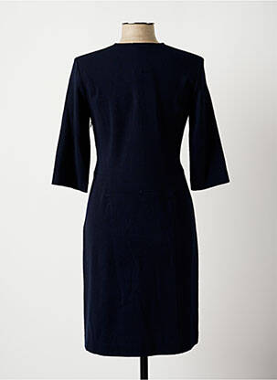 Robe mi-longue manches 3/4 manches 3/4 bleu ROSSO 35 femme