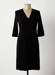 Robe mi-longue manches 3/4 manches 3/4 noir ROSSO 35 femme