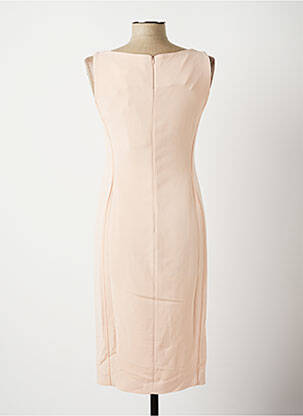 Robe mi-longue sans manche sans manche rose ANTONELLI FIRENZE femme
