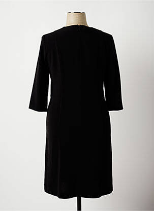 Robe mi-longue manches 3/4 manches 3/4 noir ROSSO 35 femme
