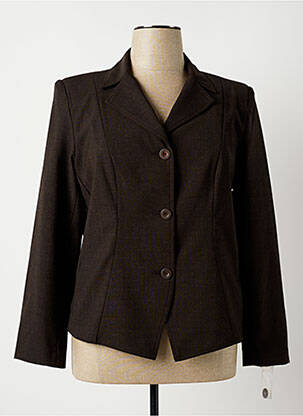 Blazer poches marron CLAUDE BAUER femme