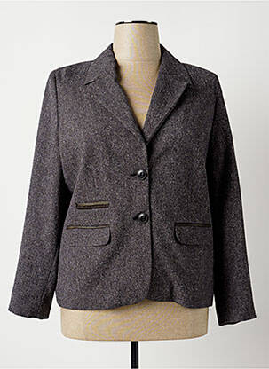 Blazer poches gris FRANCOISE DE FRANCE femme