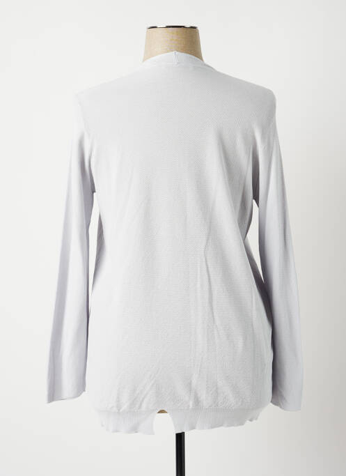 Gilet manches longues bleu FABIANA FILIPPI pour femme