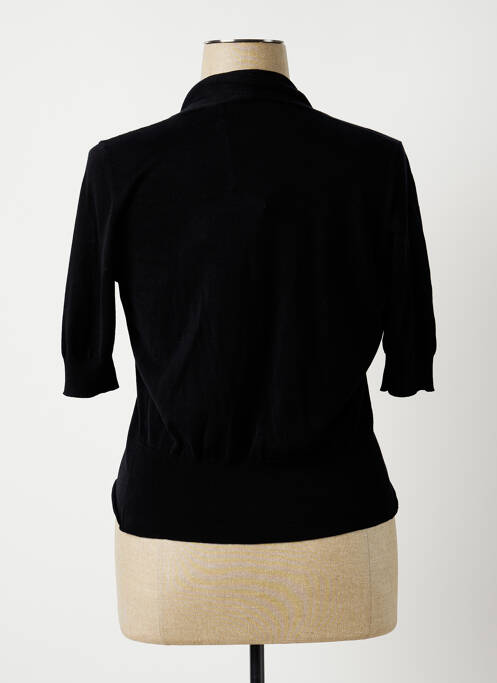 Gilet manches courtes noir FABIANA FILIPPI femme