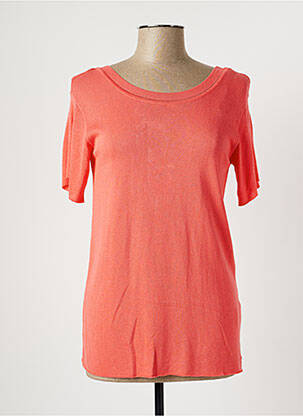 Top stretch manches courtes rose COP COPINE femme