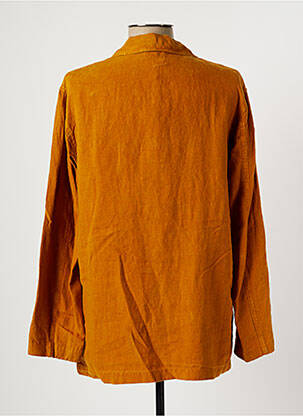 Chemisier coupe droite manches longues orange HARTFORD femme