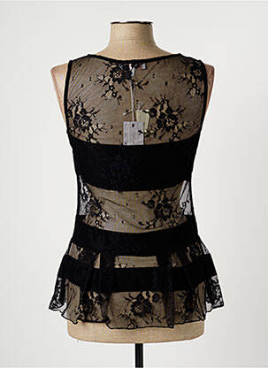 Top sans manche sans manche noir CHRISTIES femme