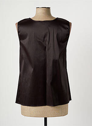 Top sans manche sans manche marron JEAN DELFIN femme