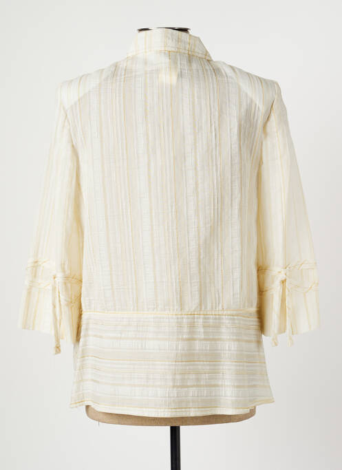 Chemisier beige CHRISTINE LAURE pour femme