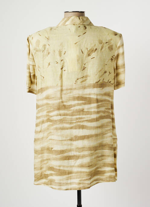 Tunique manches courtes vert CHRISTINE LAURE pour femme