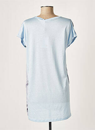 Tunique manches courtes tissage jersey bleu COP COPINE femme