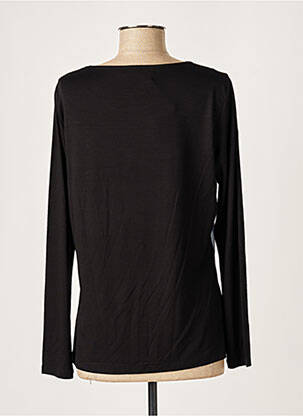 Top tissage jersey manches longues bleu CHRISTINE LAURE femme