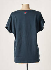 T-shirt bleu LA PETITE FRANCAISE pour femme seconde vue
