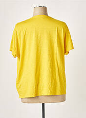T-shirt jaune HARTFORD pour femme seconde vue
