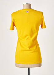 T-shirt jaune LA PETITE FRANCAISE pour femme seconde vue