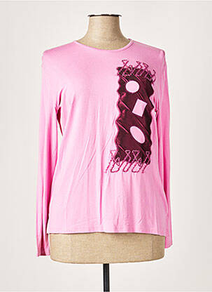 T-shirt rose JEAN DELFIN pour femme