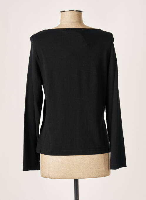 T-shirt manches longues manches longues noir JEAN DELFIN femme