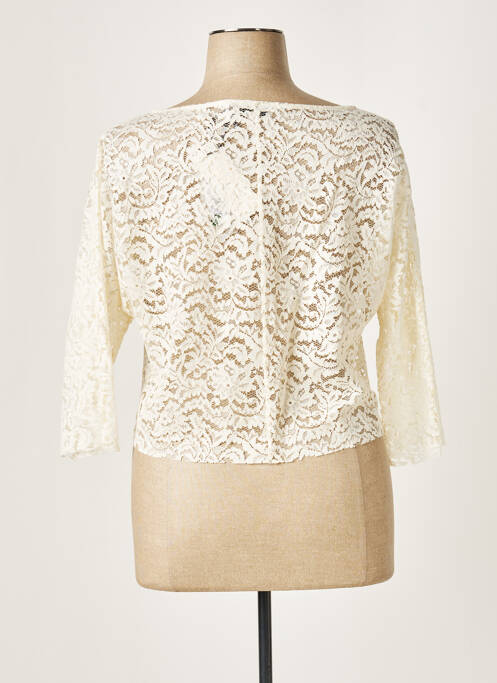 Top beige ANTONELLI FIRENZE pour femme