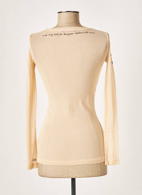 Top beige HELENA SOREL pour femme