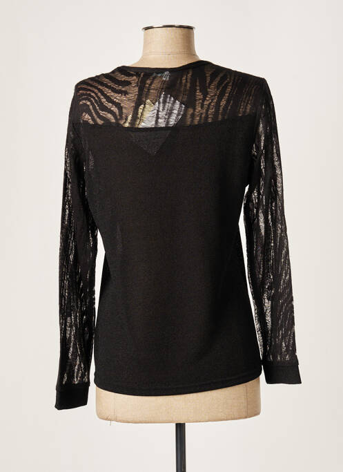 Top noir BRIGITTE SAGET pour femme