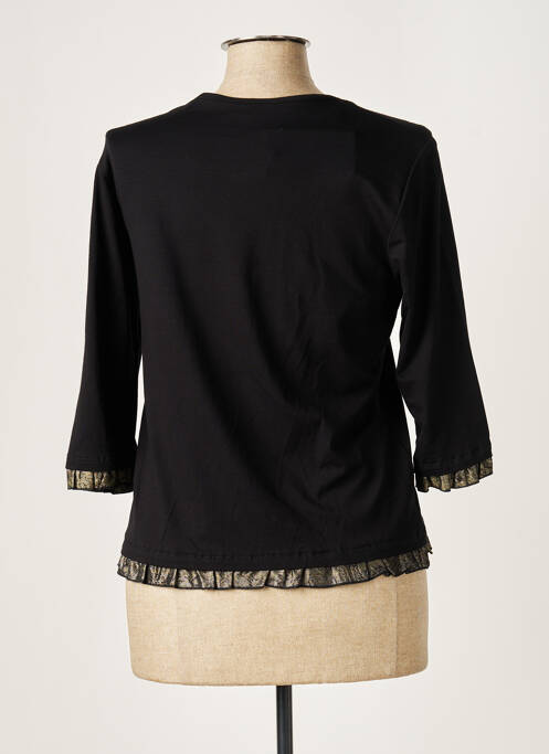 Top noir BRIGITTE SAGET pour femme
