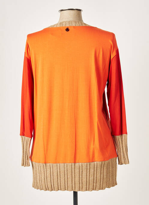 Top orange MALOKA pour femme
