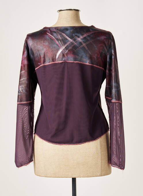 Top violet LEA GREB pour femme