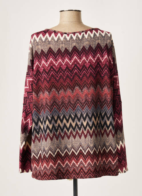 T-shirt violet AU SOLEIL DE ST TROPEZ pour femme