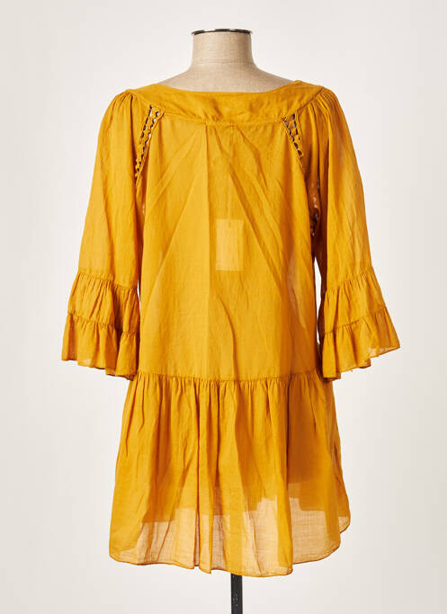 Tunique manches longues orange PAKO LITTO pour femme