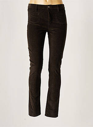 Pantalon slim stretch taille haute noir COP COPINE femme