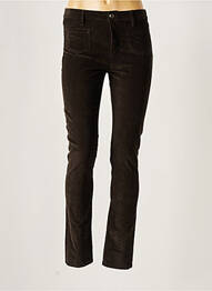 Pantalon slim stretch taille haute noir COP COPINE femme