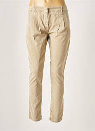Pantalon chino taille normale taille normale beige QCQC femme