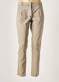 Pantalon chino taille normale taille normale gris QCQC femme