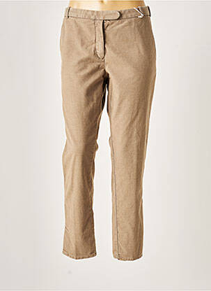 Pantalon chino taille normale taille normale beige QCQC femme
